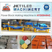 Concrete Block Making Machine - 5 Hp Power, Blue And Yellow Color | 1 Year Warranty, Manual Operation