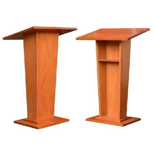 Wooden Podium - Color: Brown