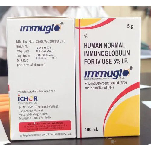 Immuglo 5 Gm 100ML INJ (Immunoglobulins)