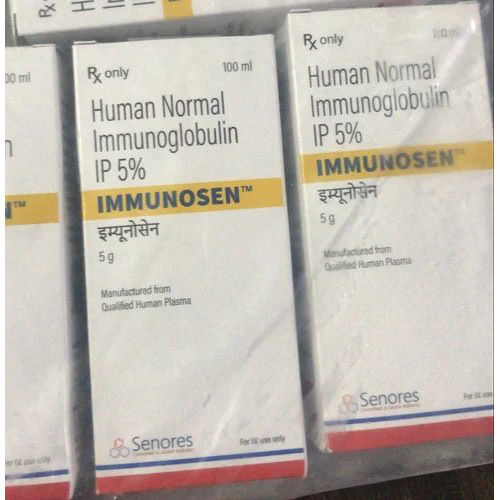 Immunosen 5Gm Human Immunoglobulin - Dosage Form: Injection