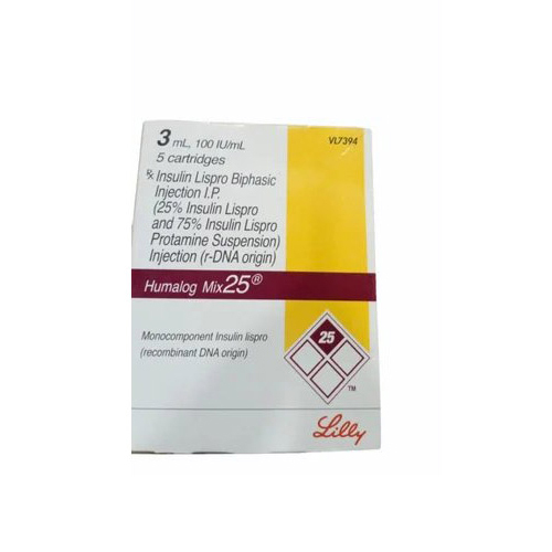 Humalog Mix 25 Injection Insulin LILLY