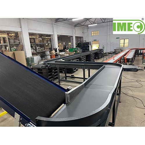 Transfer Line Belt Conveyor - Material: Aluminium