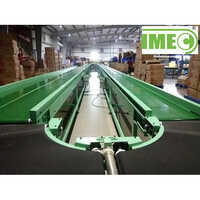 Packing Belt Conveyor - Stainless Steel, 50-100 Kg Load Capacity | Efficient Transportation For Packaging Industry, 220-440 Volt Operation