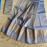 Ladies Tissue Linen Saree