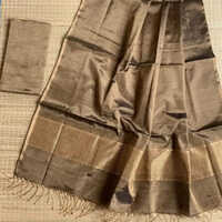 Ladies Tissue Linen Saree