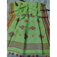 Ladies Khadi Jamdani Saree