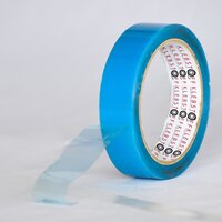 Blue Holding Tape - Polyester Film Base, 24mm Width, 50m Length, Blue Color | Single Side Rubber Adhesive, 0.060mm Thickness, 40% Elongation