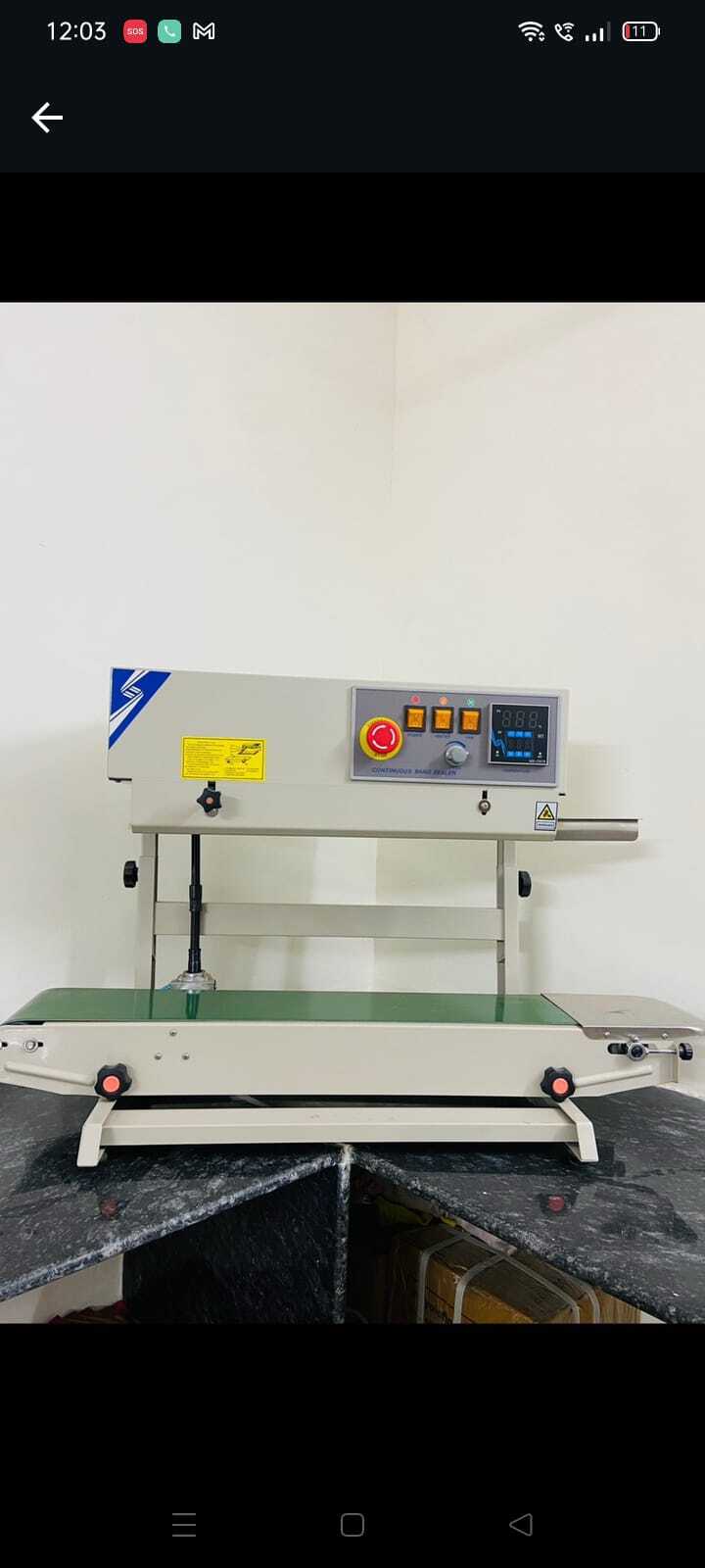 Band Sealer Machine - Application: Industrial