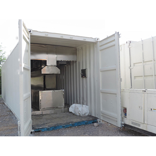 Crematorium Equipment Oven Mobile Crematory Designed For Columbia Market - Usage: Industrial