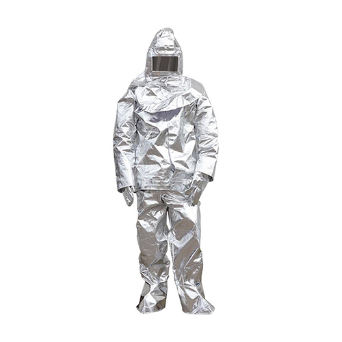 Model No-23004 Aluminized Protective Wear Crematory - Color: Silver