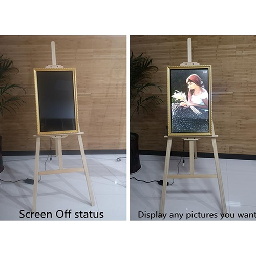 Model No-5210 Digital Frame For Funeral - Frame Color: Golden