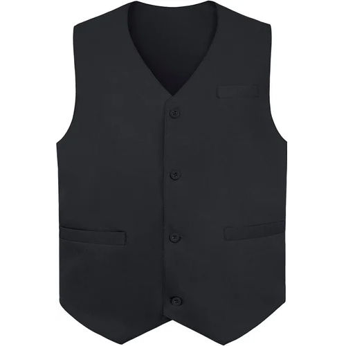 Waistcoat For Administration Service Uniform - Color: Black