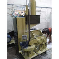 Biodegradable Granules Compounding Machine - Green Semi Automatic | Electric Power Source, Painted Finish, 1 Year Warranty