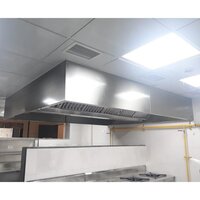 Single Plenum Island Box Hood - Exhaust Capacity: Na Kilogram(kg)