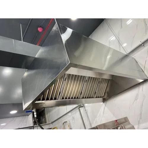 Commercial Wall Mounted Box Hood - Exhaust Type: Combination