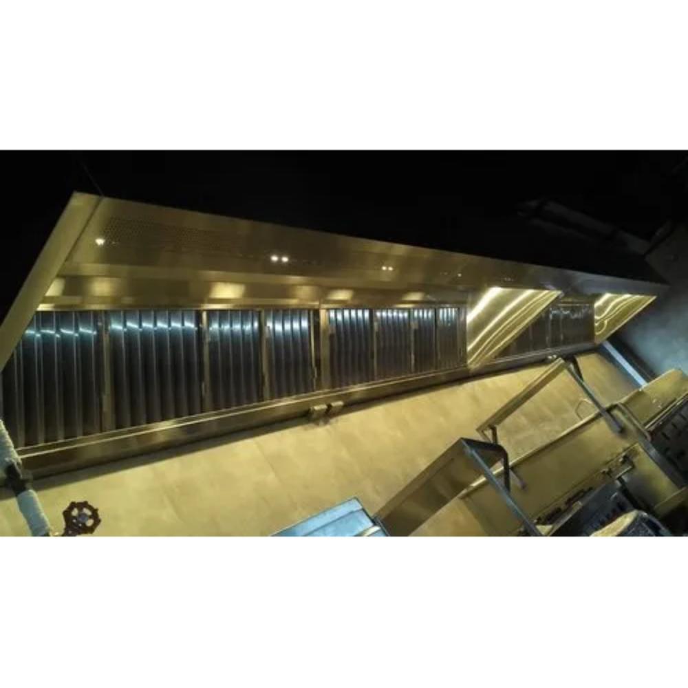 Commercial Mackup Air Kitchen Exhaust Hood - Exhaust Type: Combination