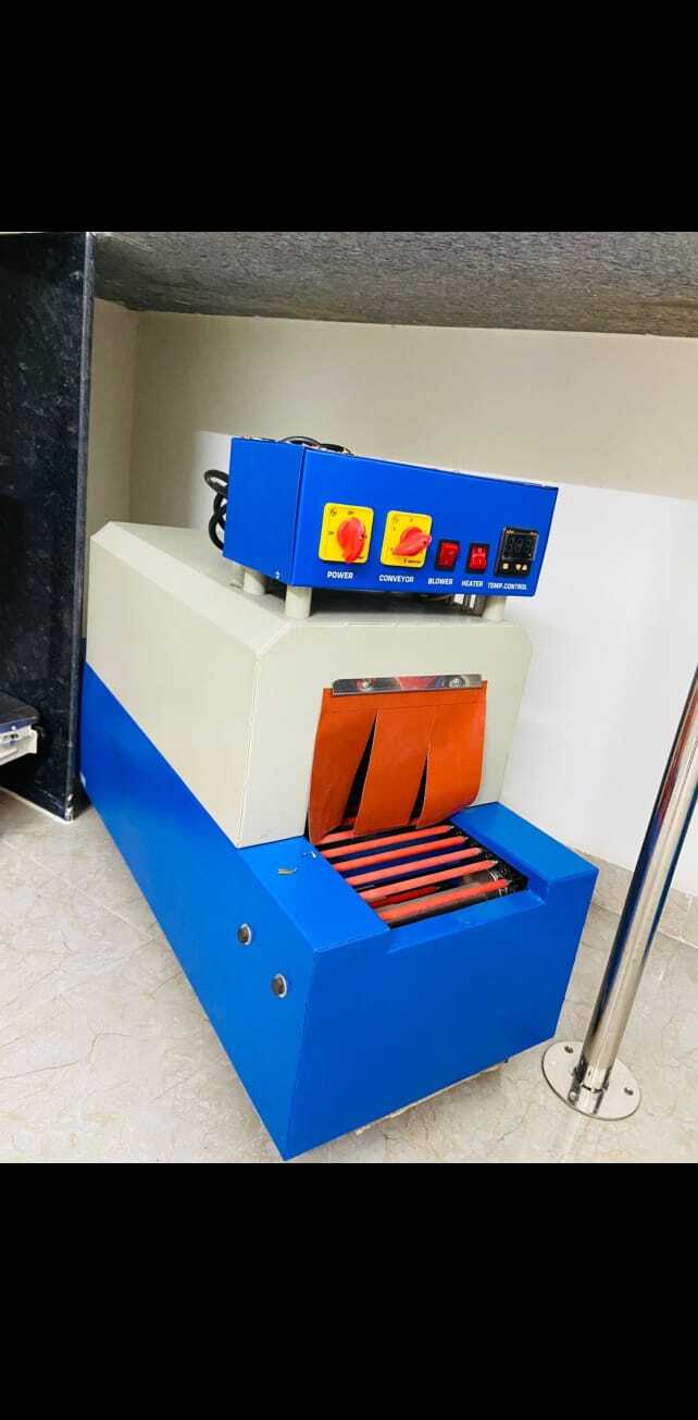 Shrink Tunnel Machine - 220v (50/60hz) | 3.5kg Power, Computerized Control, Adjustable Speed And Temperature, Ideal For Food And Beverage Packaging