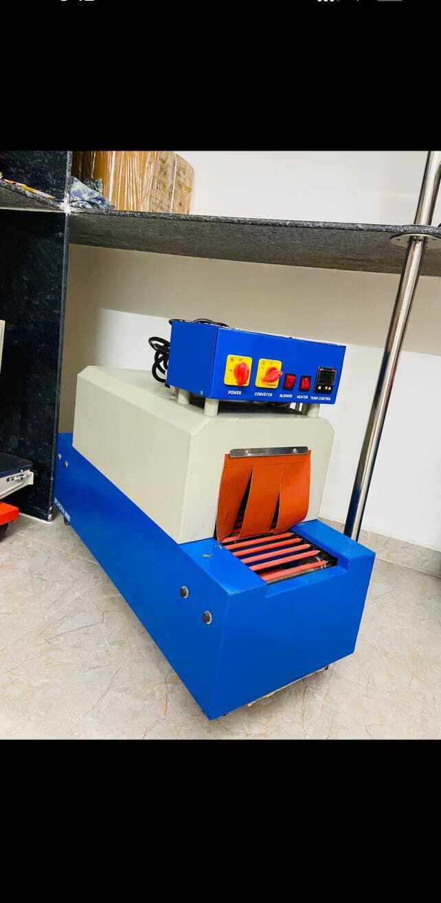 Shrink Tunnel Machine - 220v (50/60hz) | 3.5kg Power, Computerized Control, Adjustable Speed And Temperature, Ideal For Food And Beverage Packaging