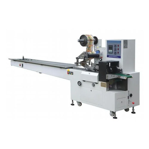 Fully Automatic Buns Packing Machine - Color: Silver