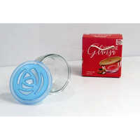 Glanza Glass Bowl - Glass, 200 Ml Size, Blue Transparent Color | Round Shape With Plain Surface Finish