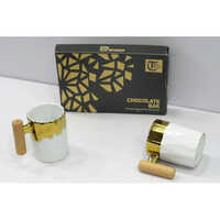 Chocolate Bar Cup - Ceramic Material, Various Sizes Available, White Color, High Quality Design