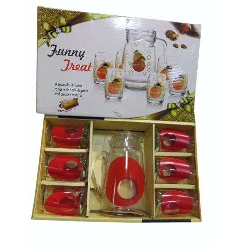 Funny Treat Glass Lemon Set - Color: Transparent