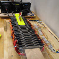 Linear Induction Motor With Magnetic Bearing For High Speed - Color: Black