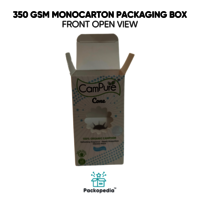 350 Gsm Monocarton 100% Sustainable And Eco-Friendly, Multicolor Printing With Embelishments