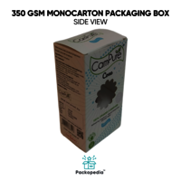 350 Gsm Monocarton 100% Sustainable And Eco-Friendly, Multicolor Printing With Embelishments