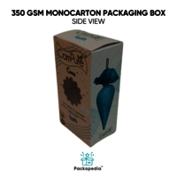 350 Gsm Monocarton 100% Sustainable And Eco-Friendly, Multicolor Printing With Embelishments