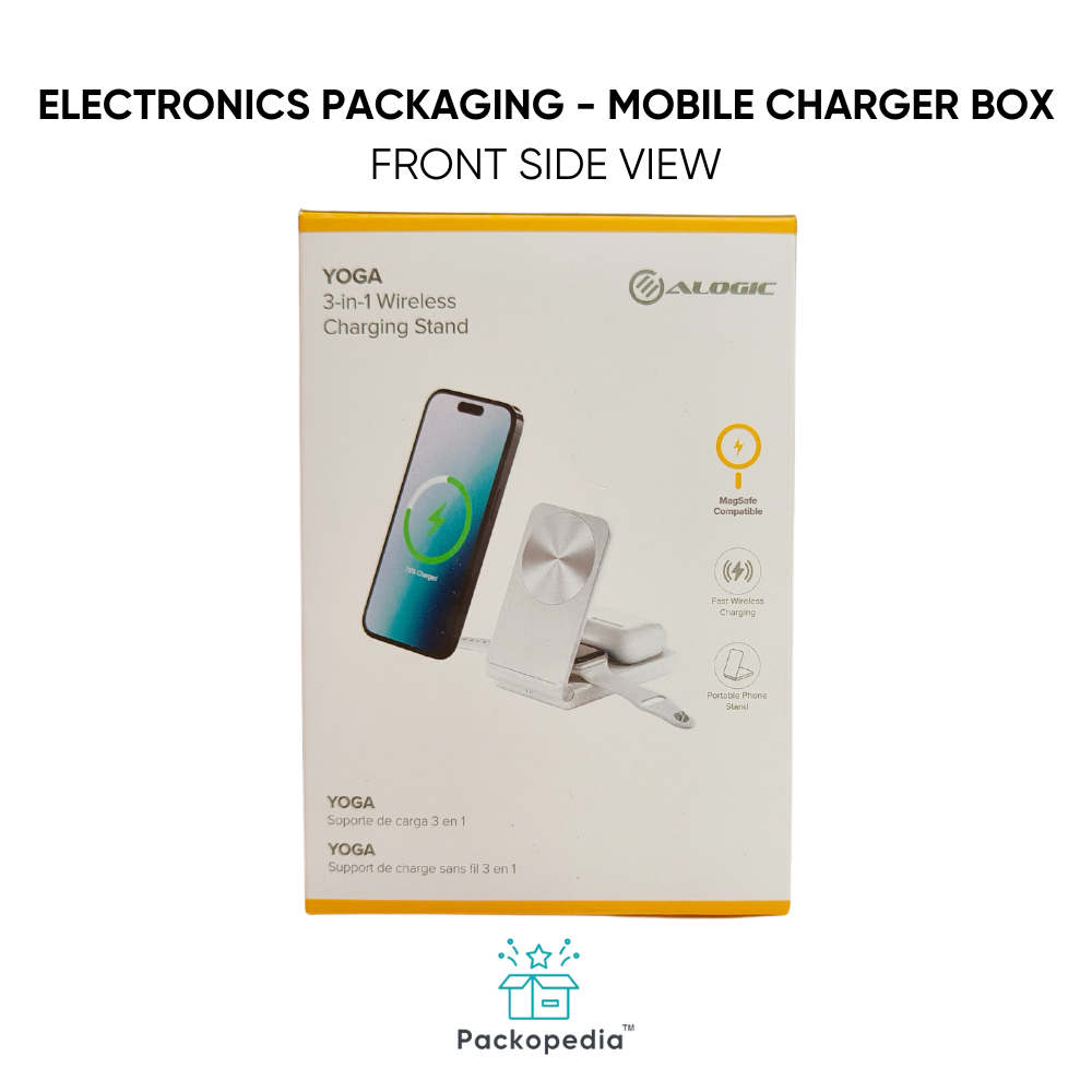 Electronics Packaging - Paper, Rectangle, Multicolour | Customized Design, Easy Assembly, Secure Closure, Eco-friendly Materials