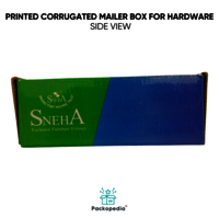 Printed Corrugated Mailer Box for Hardware
