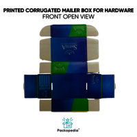 Printed Corrugated Mailer Box for Hardware