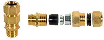 पीतल के केबल ग्लैंड्स