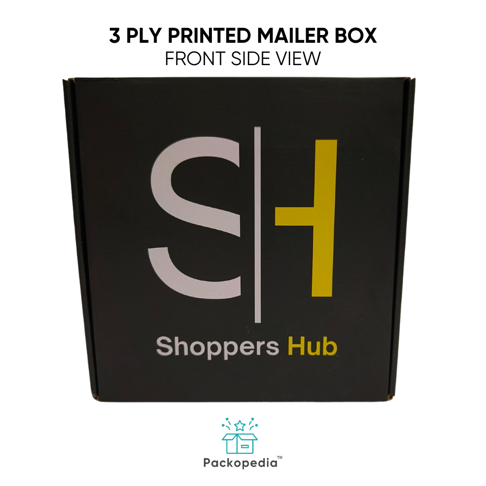 3 Ply Printed Corrugated Mailer Box For Apparel - Clothing Brands