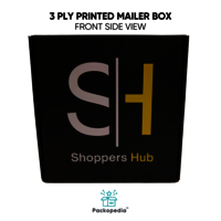 3 Ply Printed Corrugated Mailer Box For Apparel - Clothing Brands