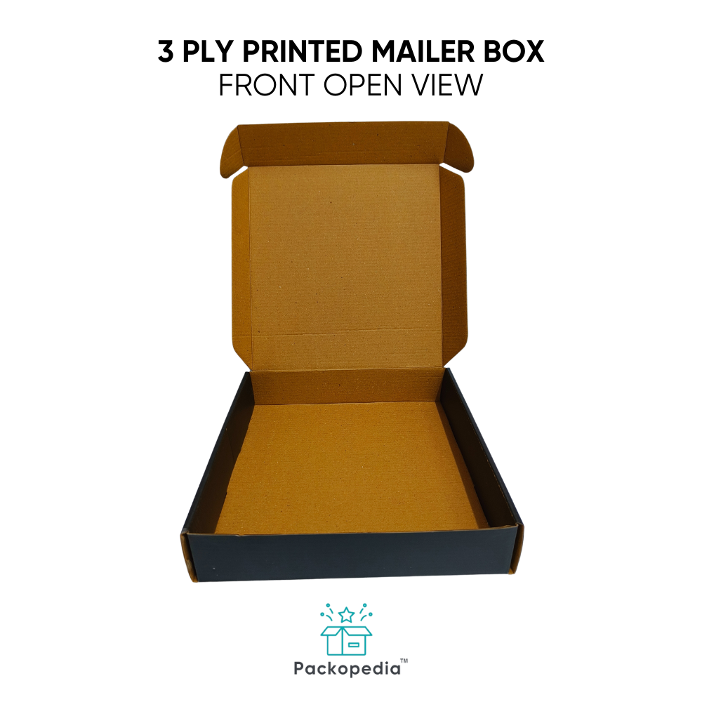 3 Ply Printed Corrugated Mailer Box For Apparel - Clothing Brands