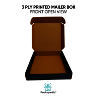3 Ply Printed Corrugated Mailer Box For Apparel - Clothing Brands