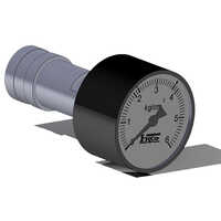 Pressure Gauge With Quick Coupling Arrangement