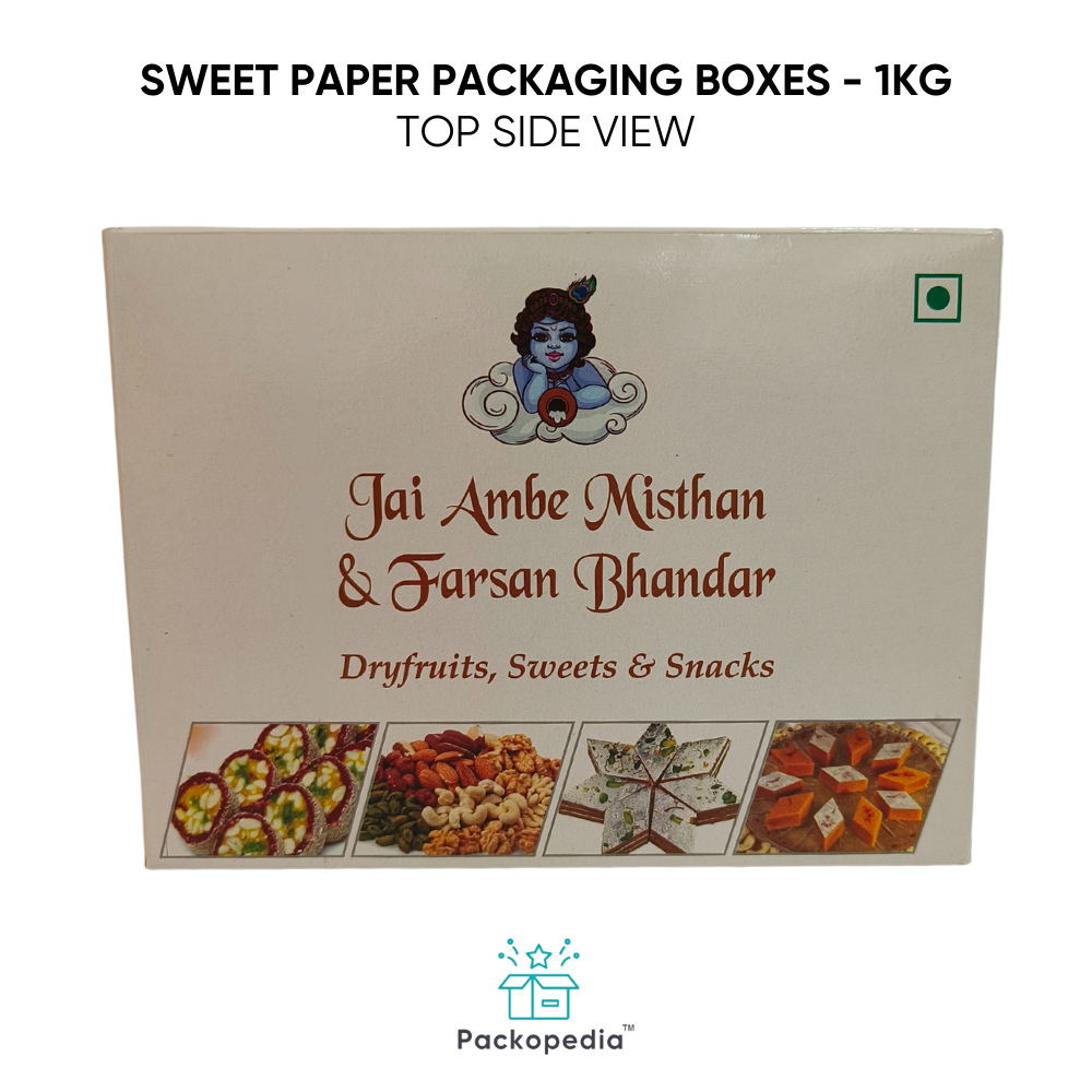 Sweet Paper Packaging Boxes - 1 Kg