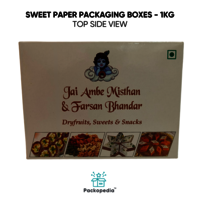 Sweet Paper Packaging Boxes - 1 Kg