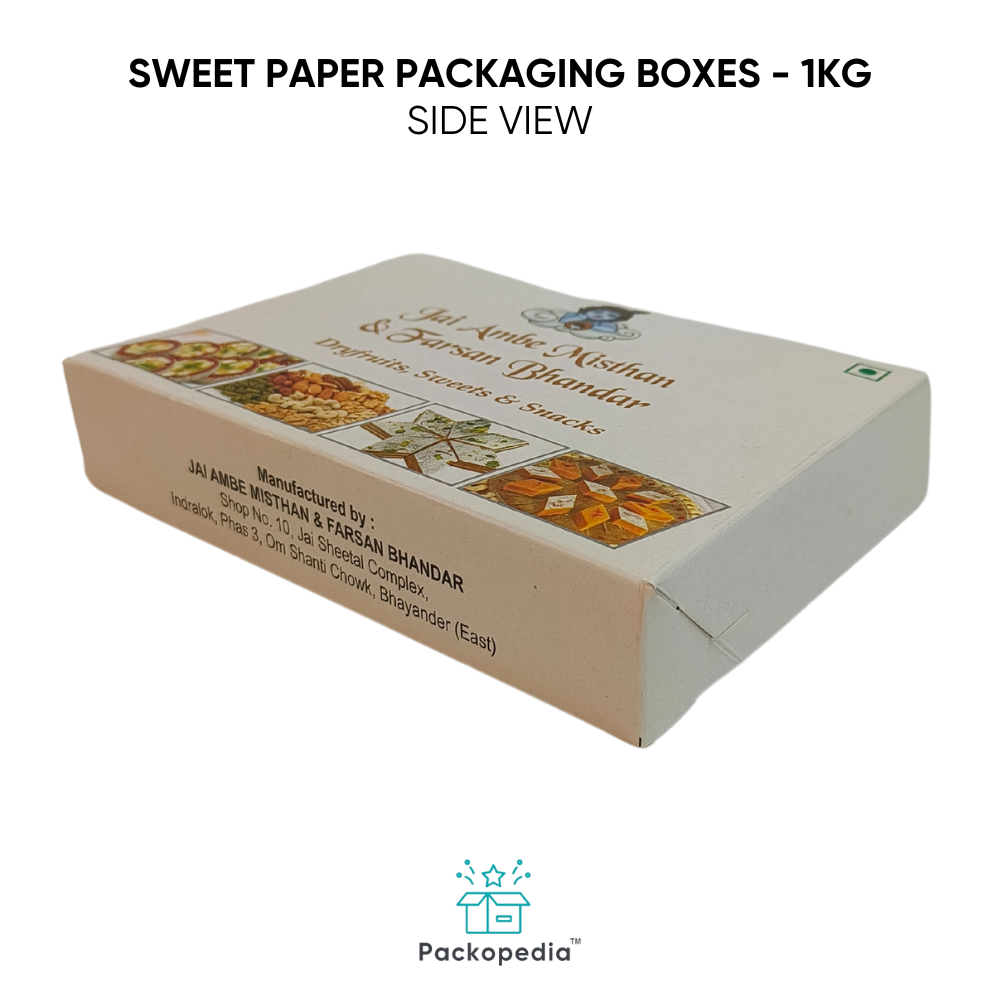 Sweet Paper Packaging Boxes - 1 Kg