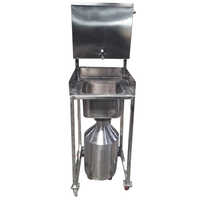 Dry Zone Ss Wash Basin - Installation Type: Floor Mounted