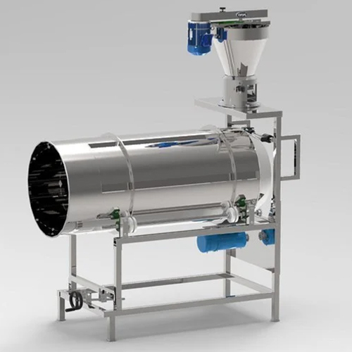 स्नैक्स फ्लेवरिंग ड्रम मशीन