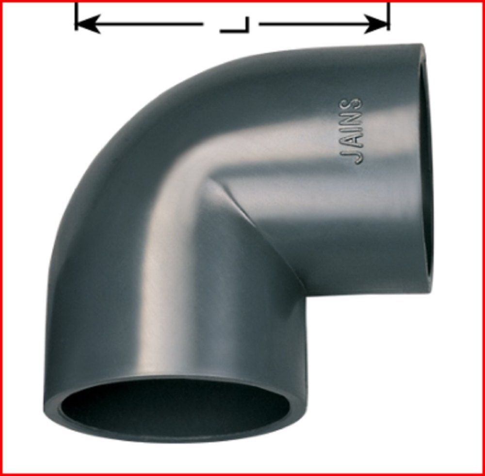 PVC ELBOW 90 ONE END THREADED PN 10 CODE- PET090300