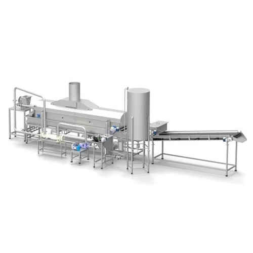 Potato Chips Making Machine - Stainless Steel, 300 kg Per Hour Capacity | Automatic Operation, 220-440 Voltage, Warranty Included