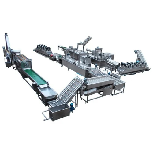 Precisely Engineered Fully Automatic Potato Chips Line