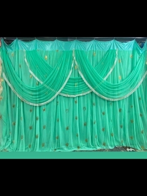 Wedding tent side screens parda