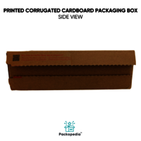 3 Ply E-Flute Printed Corrugated & Printed Tuck Style Packaging Box With Tear In Style