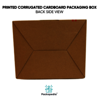 3 Ply E-Flute Printed Corrugated & Printed Tuck Style Packaging Box With Tear In Style